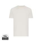 IQONIQ Brett recycled cotton t-shirt, ivory white, pebble gray Ivory white, pebble gray | XXS