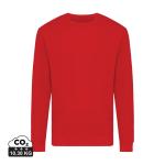 Iqoniq Zion Rundhals-Sweater aus recycelter Baumwolle, rot Rot | XS