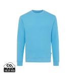 IQONIQ Zion Rundhals-Sweater aus recycelter Baumwolle, Ruhiges Blau Ruhiges Blau | XXS