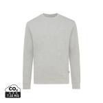 Iqoniq Denali recycled cotton crew neck undyed, heather grey Heather grey | XXS