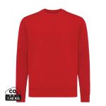 Iqoniq Etosha Lightweight Sweater aus recycelter Baumwolle, rot Rot | XS