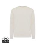 IQONIQ Etosha lightweight recycled cotton crew neck, ivory white, pebble gray Ivory white, pebble gray | XXS
