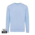 Iqoniq Etosha Lightweight Sweater aus recycelter Baumwolle, himmelblau Himmelblau | XS