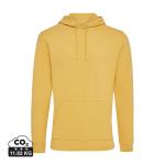 Iqoniq Jasper recycled cotton hoodie, ocher yellow Ocher yellow | XS