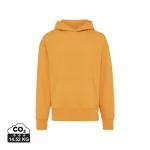 Iqoniq Yoho recycled cotton relaxed hoodie, sundial orange Sundial orange | XXS