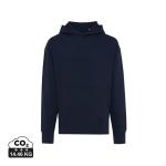 Iqoniq Yoho recycled cotton relaxed hoodie, navy Navy | XXS