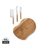 VINGA Veia Käse-Set Braun