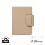 VINGA Baltimore RCS Passport Cover With Finder Dual Fawn
