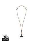 VINGA Baltimore RCS Ladekabel/Lanyard Beige