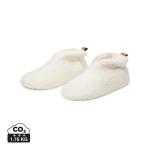 VINGA Santos RCS recycled pet cosy slippers Off white/silver