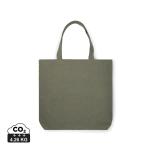 VINGA Hilo AWARE™ recycled canvas tote bag Green