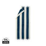 VINGA Valmer beach towel Navy