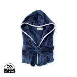 VINGA Louis luxury plush RPET robe size L-XL Navy