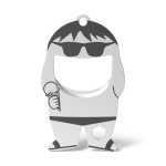 RICHARTZ® FLASCHENÖFFNER fred holiday Silver