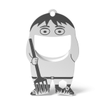 RICHARTZ® FLASCHENÖFFNER fred farmer Silber