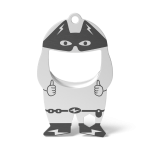 RICHARTZ® FLASCHENÖFFNER fred hero Silver