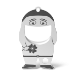 RICHARTZ® FLASCHENÖFFNER fred luck Silver