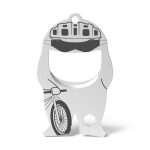 RICHARTZ® FLASCHENÖFFNER fred bike Silver