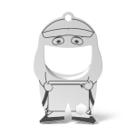 RICHARTZ® FLASCHENÖFFNER fred courier Silver