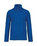 KA911 Fleecejacke mit durchgehendem Reißverschluss, Blau Blau | L