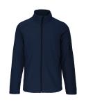 KA401 Dreilagige Softshelljacke, dunkelblau Dunkelblau | L