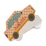 CreaStick Car Eco Individueller Haftnotizblock Natur