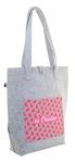 CreaFelt Toteback individuelle RPET Schultertasche Weiß/grau