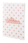 CreaNote A6 Seed custom seed paper notebook White