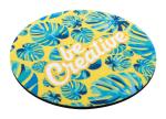 CreaFelt Drink Plus RPET felt coaster, circle White