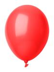 CreaBalloon Luftballon, pastell Rot