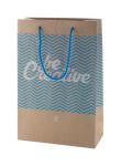 CreaShop M custom made paper shopping bag, medium Multicolor