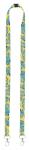 Subyard 15 Double Safe custom sublimation lanyard White