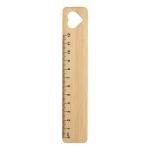 Rooler bamboo ruler, heart Nature blue