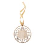 Lundamo Weihnachtsbaumschmuck, Snowflake Gold