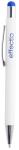 Wirly touch ballpoint pen Blue/white