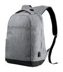 Elisha anti-theft backpack Ash grey