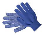 Horgol Handschuhe Blau