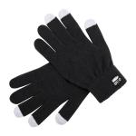 Retap RPET touch screen gloves Black