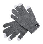 Despil RPET touch screen gloves Ash grey