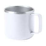 Tendust stainless steel mug White