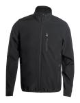 Scola RPET softshell jacket, black Black | L