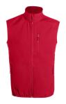 Jandro RPET softshell vest, red Red | L