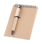 Negundo notebook with pen, nature Nature,black