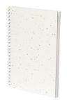 Sunea seed paper notebook White