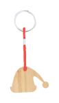 Kymor Christmas keyring, Santa hat, nature Nature,red