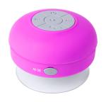 Rariax splashproof bluetooth speaker Pink/white