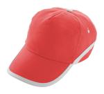 Line Baseball Kappe Rot