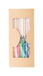Jenkins Buntstifte und Wachsmalstifte-Set Natur