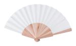 Folklore hand fan White