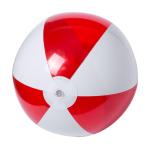 Zeusty beach ball (ø28 cm) Red/white